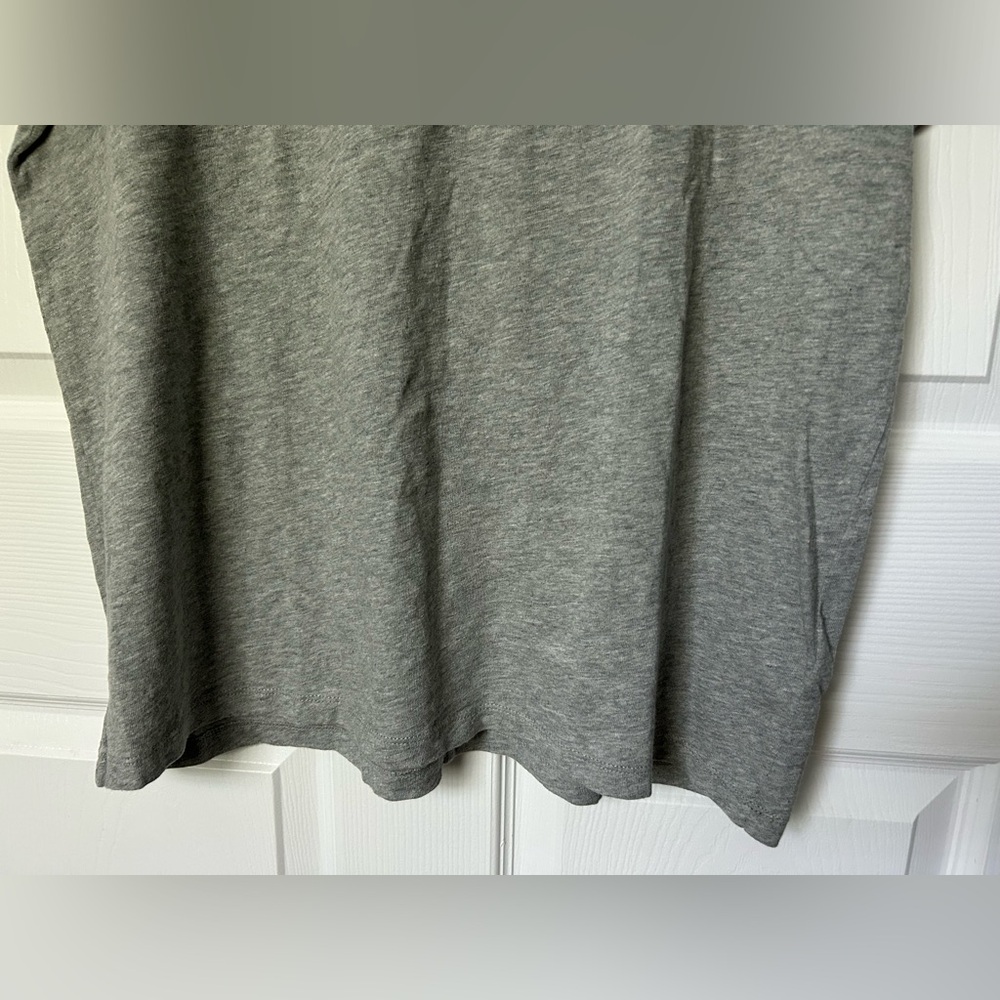 J. Crew NWT Grey Girlfriend Short Sleeve Tee Shirt Size XL - Picture 7 of 9